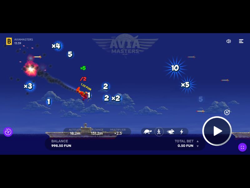 Играйте Aviamasters в Jackpotcity