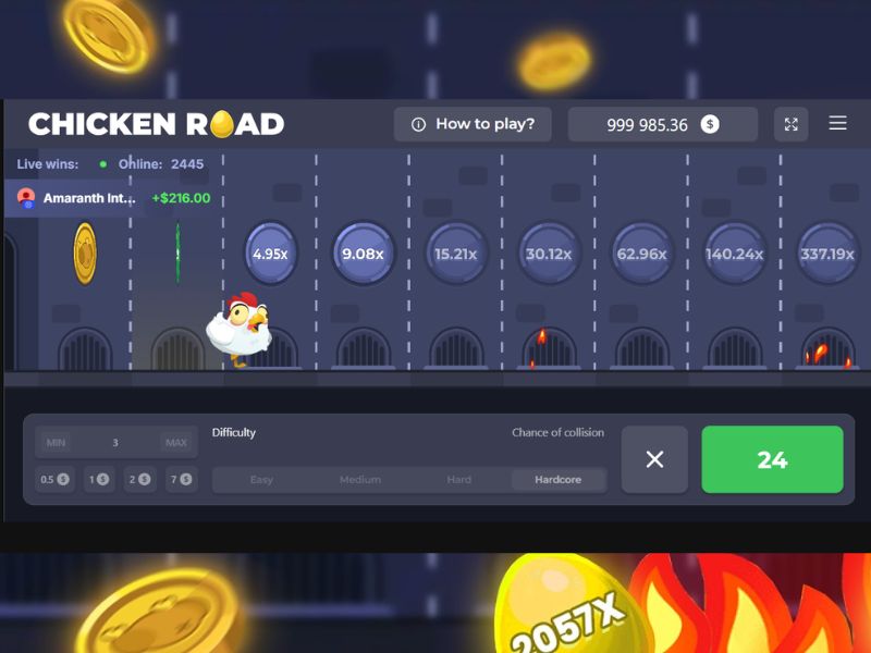 Chicken Road-Bonus bei Jackpotcity