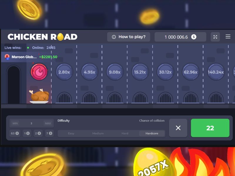 Mobile Version von Chicken Road