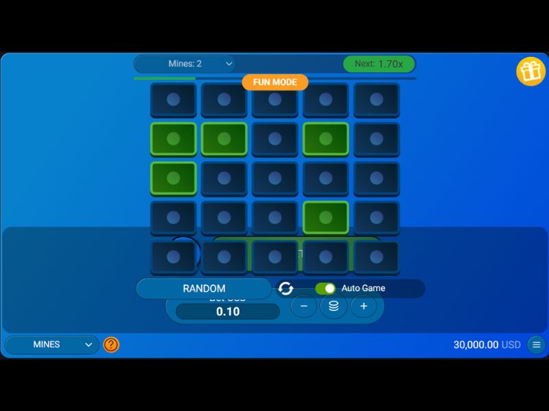 Регистрация в Jackpotcity для Mines