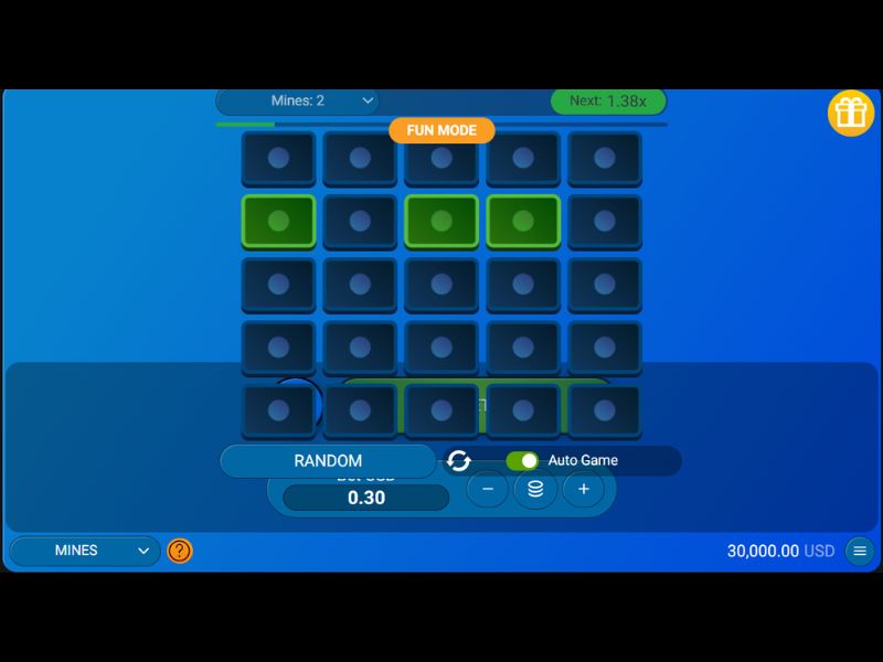 Мобильная версия Mines